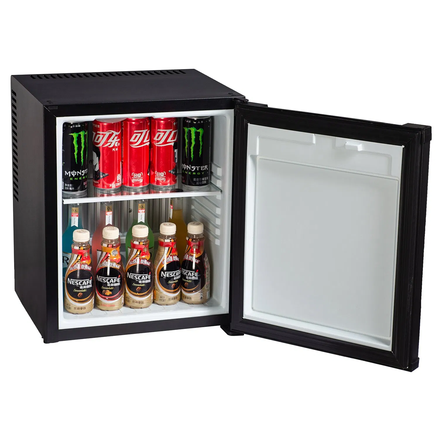 Shenone High Quality Hotel No Frost Mini Bar Fridge in Living Room