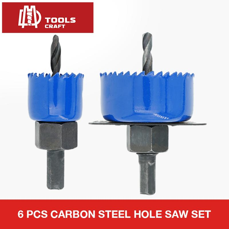 15 Pieces Bi-Metal Hole Saw Set with Aluminum Box