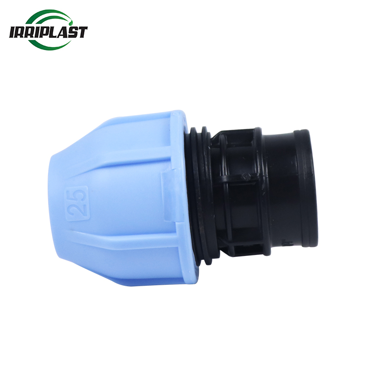 Pipe Fitting HDPE PP Compression Fittings Agricultural Irrigation Accessories Female Coupling