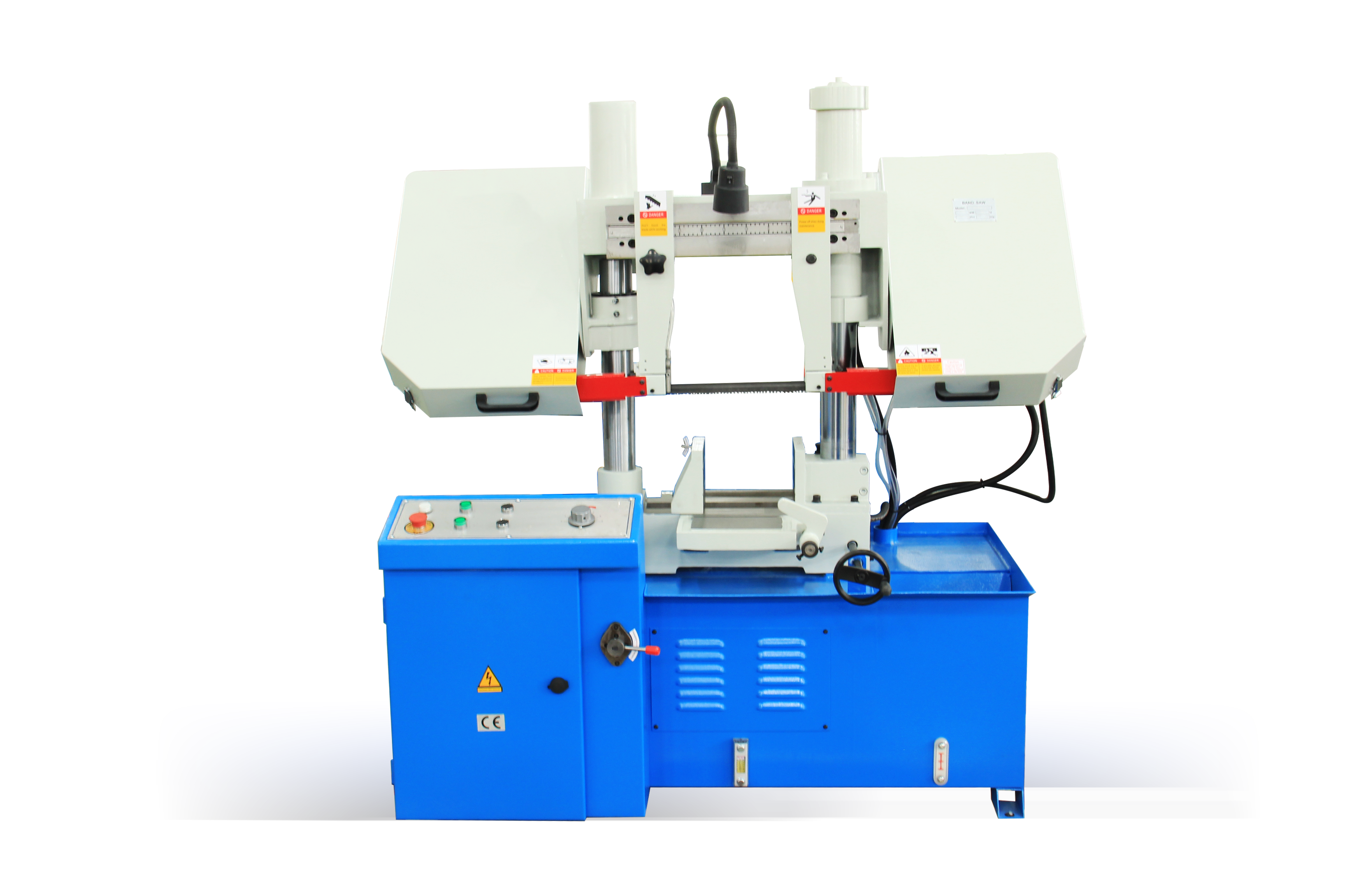 Станок ленточнопильный горизонтальный двухстоечный по металлу TBK-4228