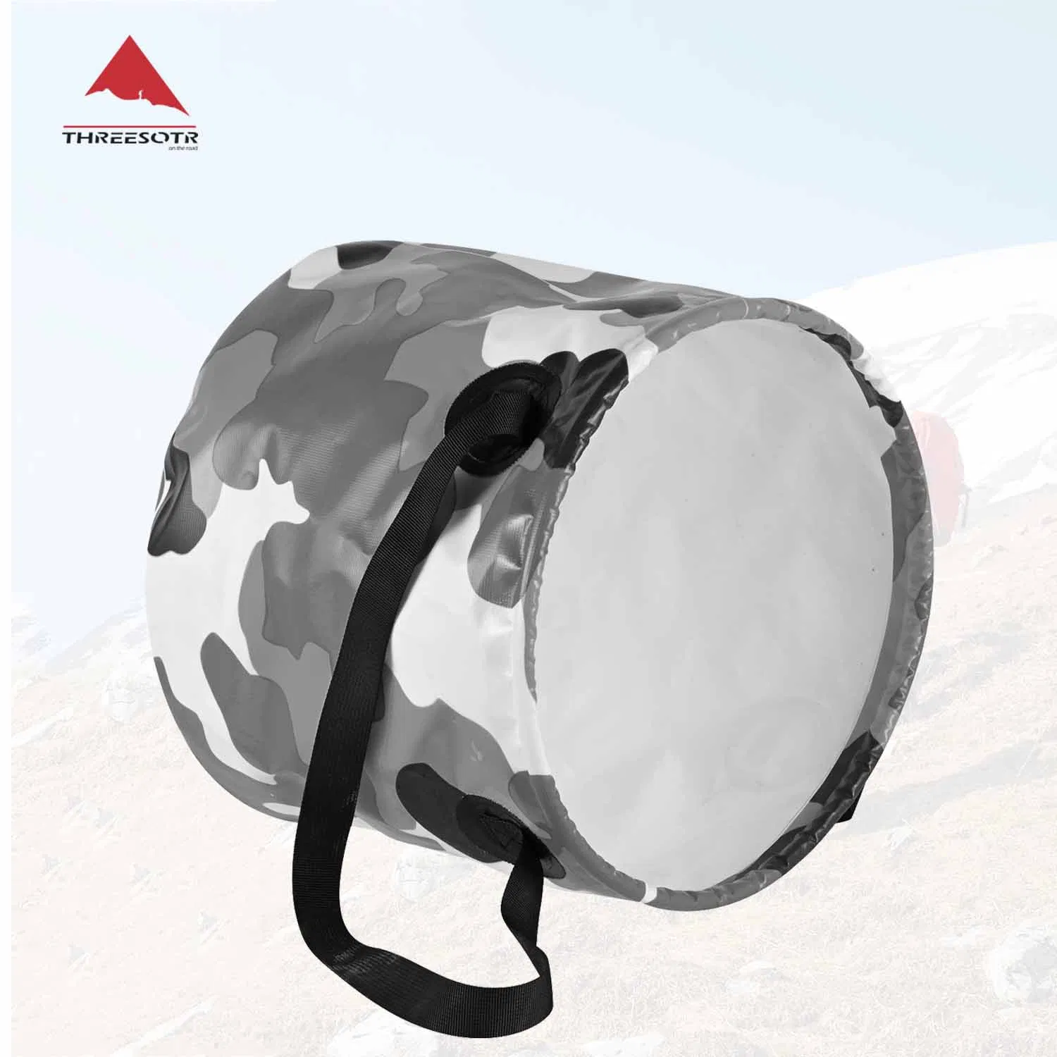 Portable and Lightweight Folding Water Bucket for Outdoor Adventures