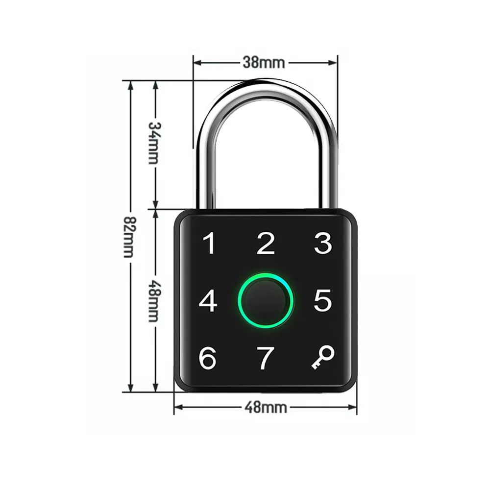 Leading Enterprises Waterproof Function Digital Smart Lock for Home Use