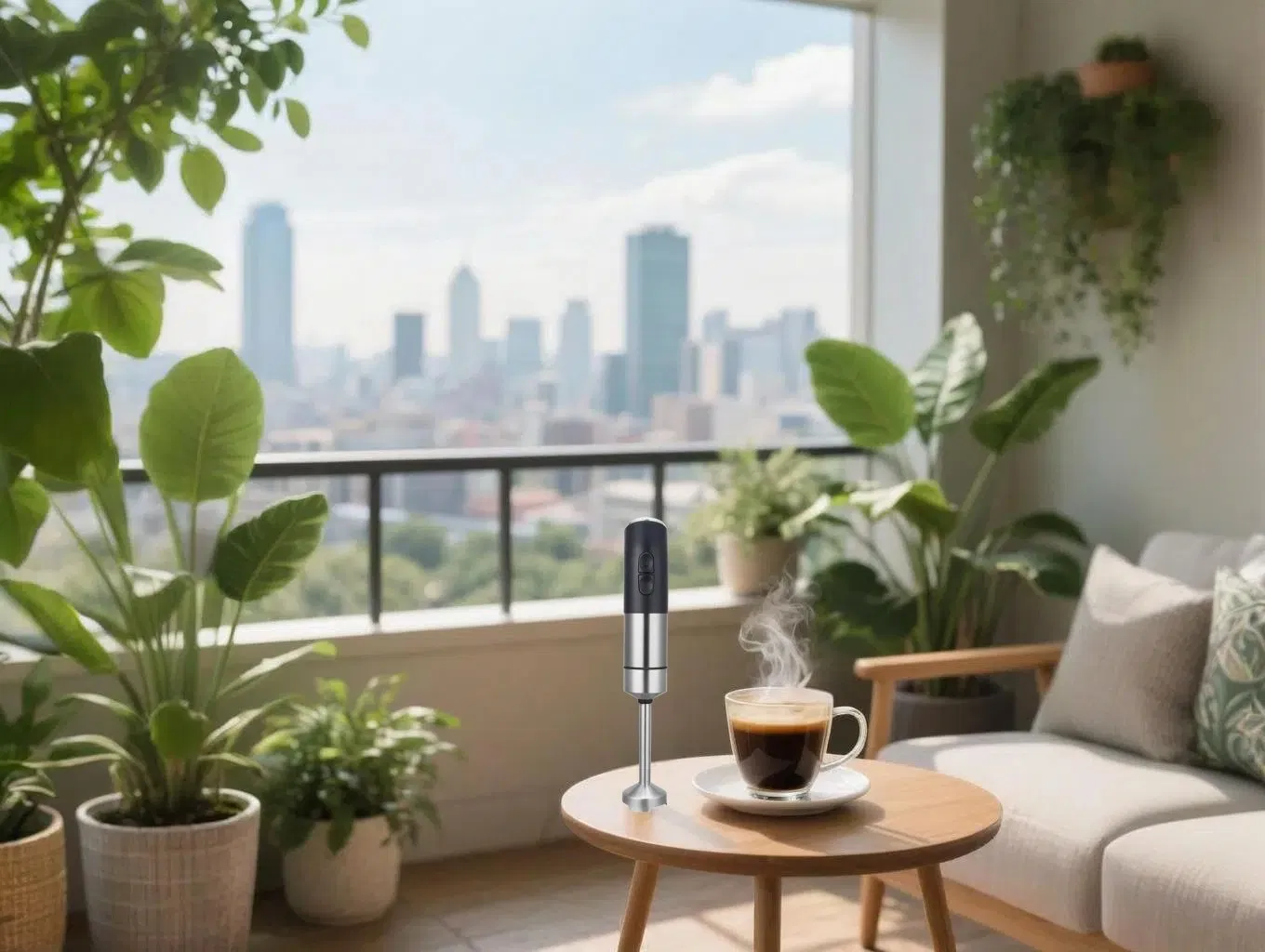 400W Hand Blender - Variable Speed Immersion Mixer