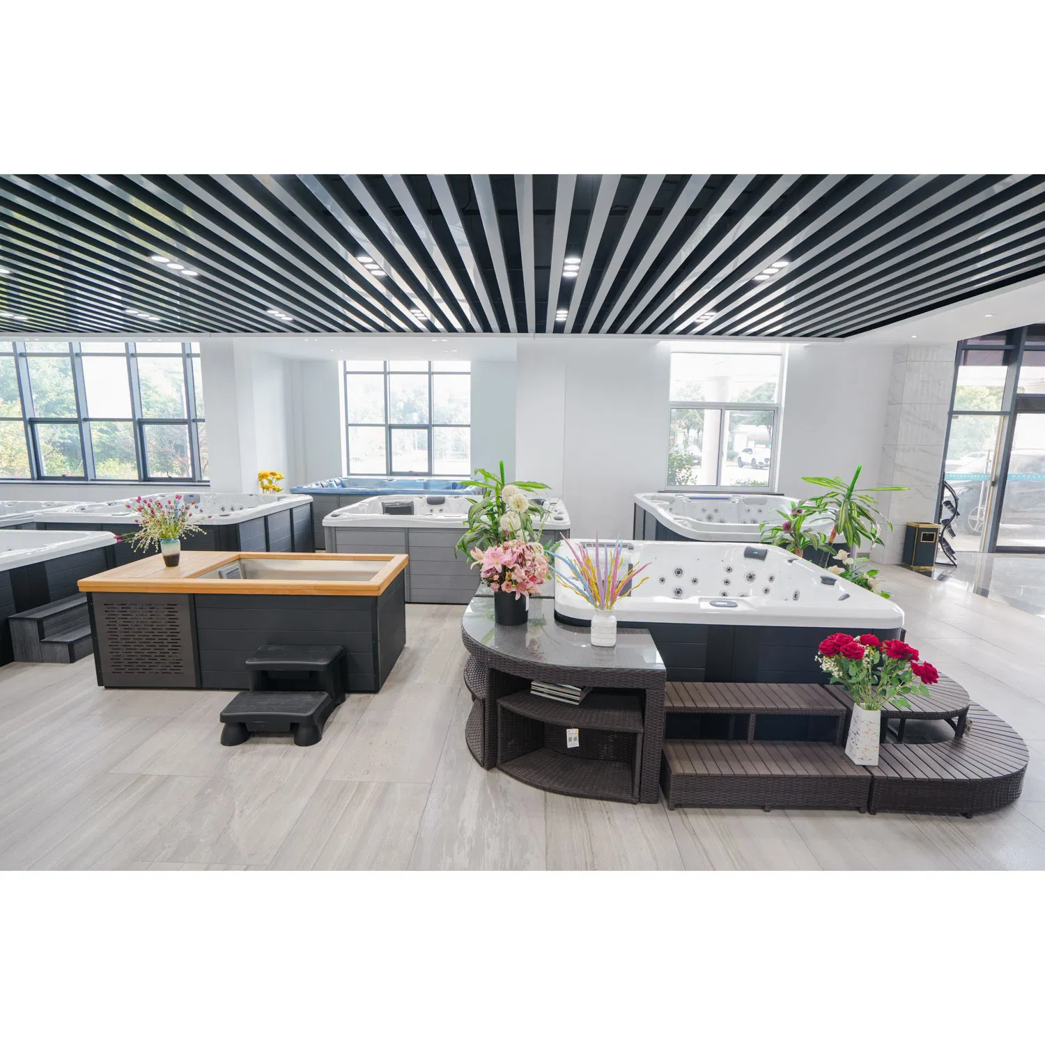 Премиум СПА-ванна для 3 человек с системой Balboa