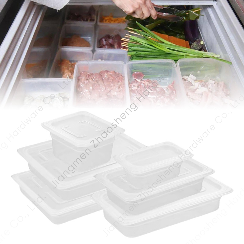 Food Storage Container Plastic Polypropylene Translucent PP Food Pan