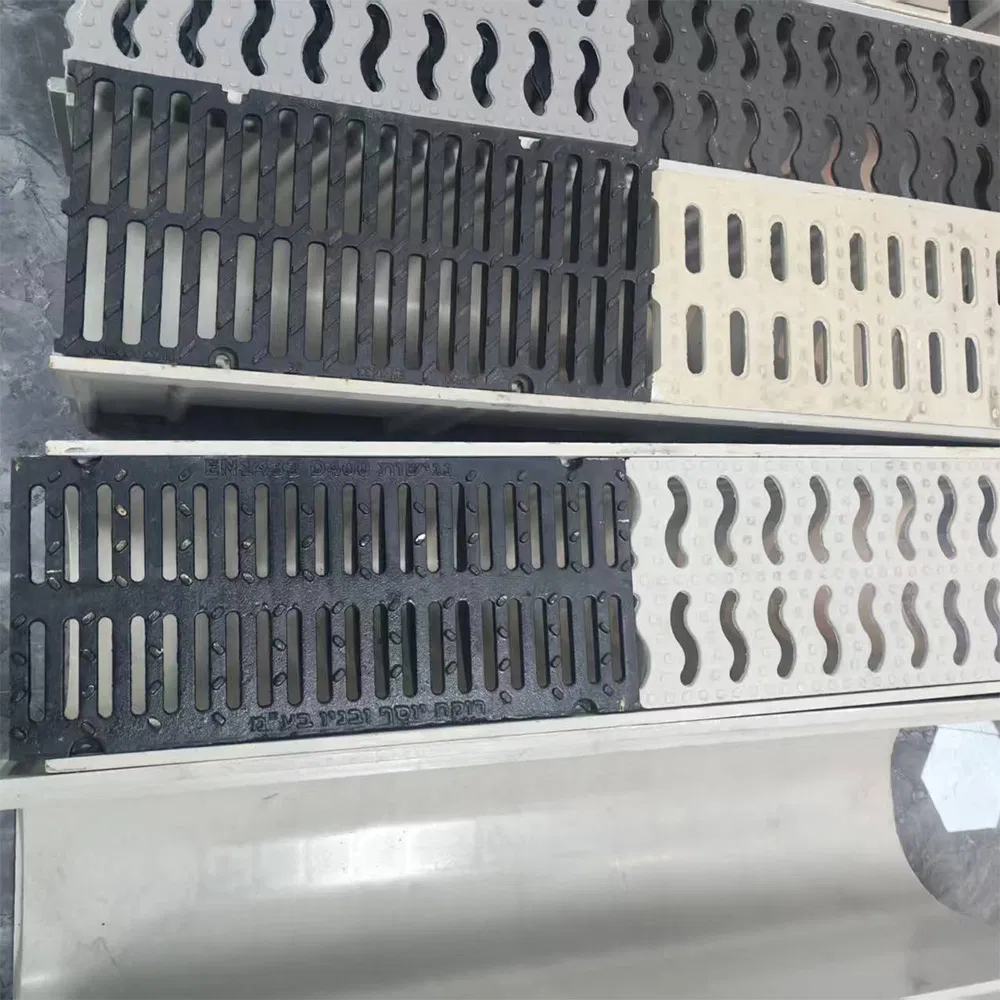 Stainless Steel Invisible Linear Drain Narrow Slot Outdoor Drainage Gutter