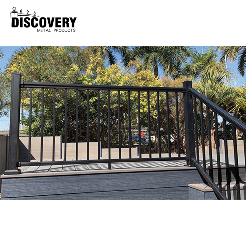 Apartment Balcony Aluminum Railing System Multi-Family Residential Aluminum Handrails