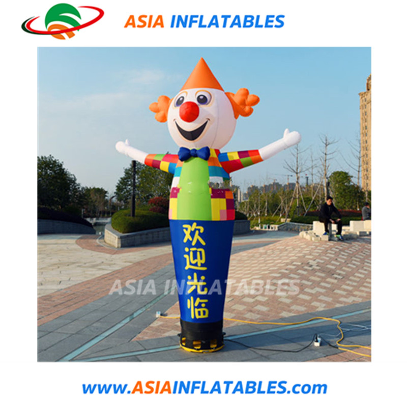 Inflatable Tube Clown Dance Puppet Sky Dancer Jesters Windy Man