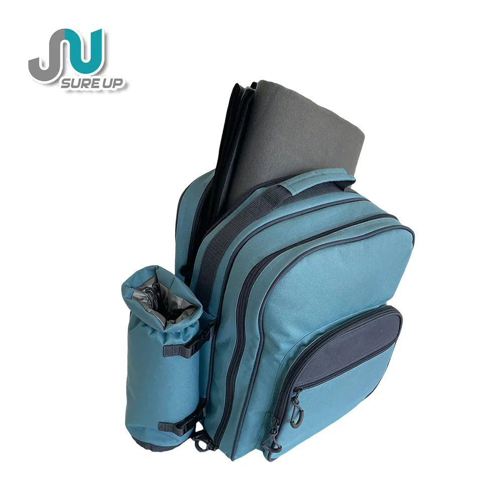 Рюкзак для пикника на 4 персоны с посудой, большой объем