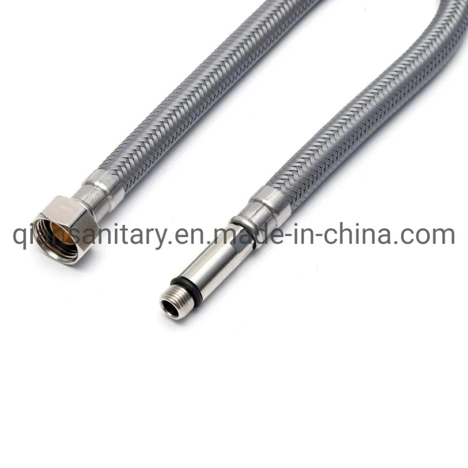 Professional Braided Nylon Hose Nylon Braided Flexible Hose Blue and Red Nylon Wire Braided Plumbing Hose