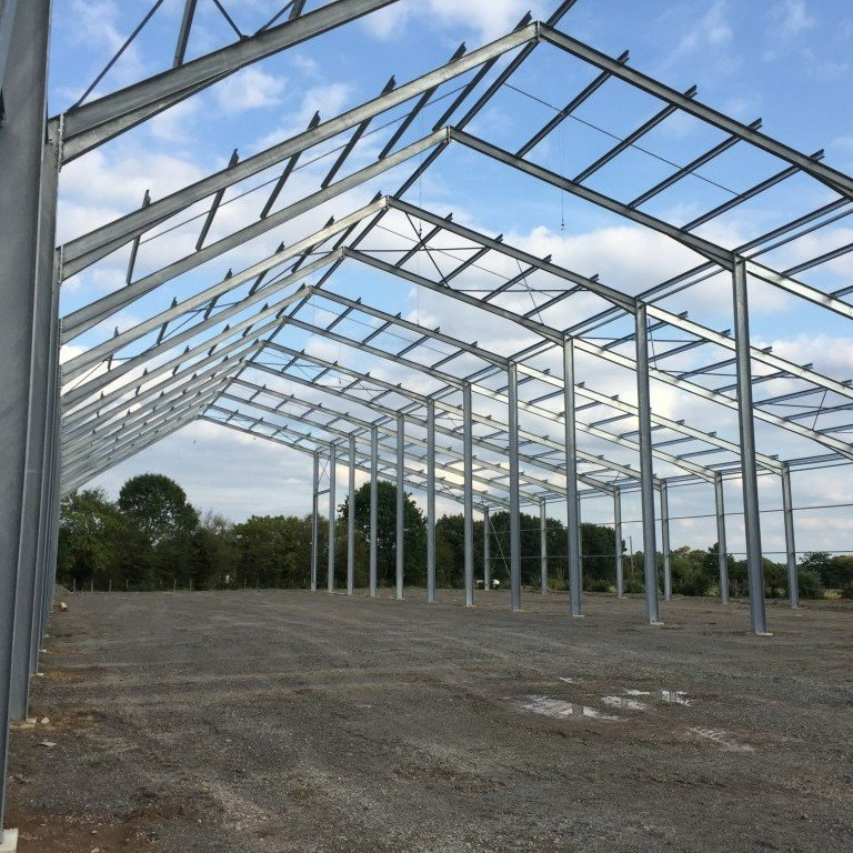 Large Span Using High Quality Material Prefabriccated Steel Workshop