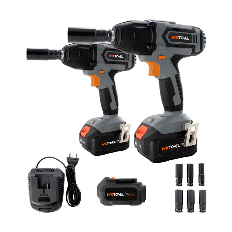 Factory Wholesale 20V Customized Cordless Battery Portable Power Impact Wrench