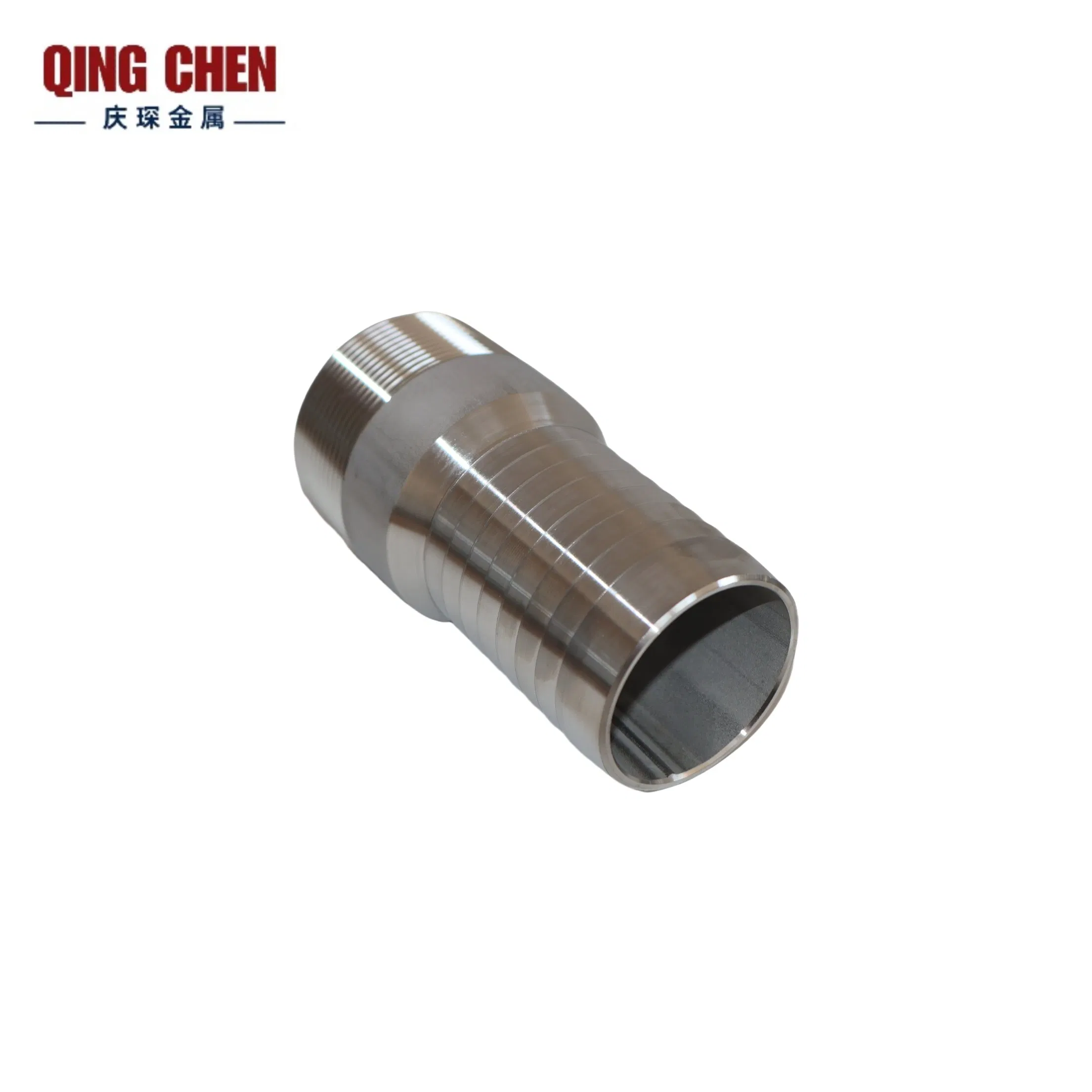 Stainless Steel Pipe Fittings 304 316 3" NPT/BSPT Hose Nipple
