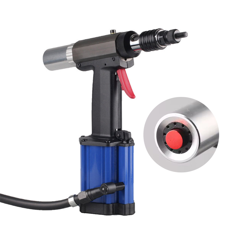 Hot Pneumatic Hydraulic Rivet Stud Gun M3-M8 Fully Automatic Convenient Air Rivet Nut Gun for All Materials