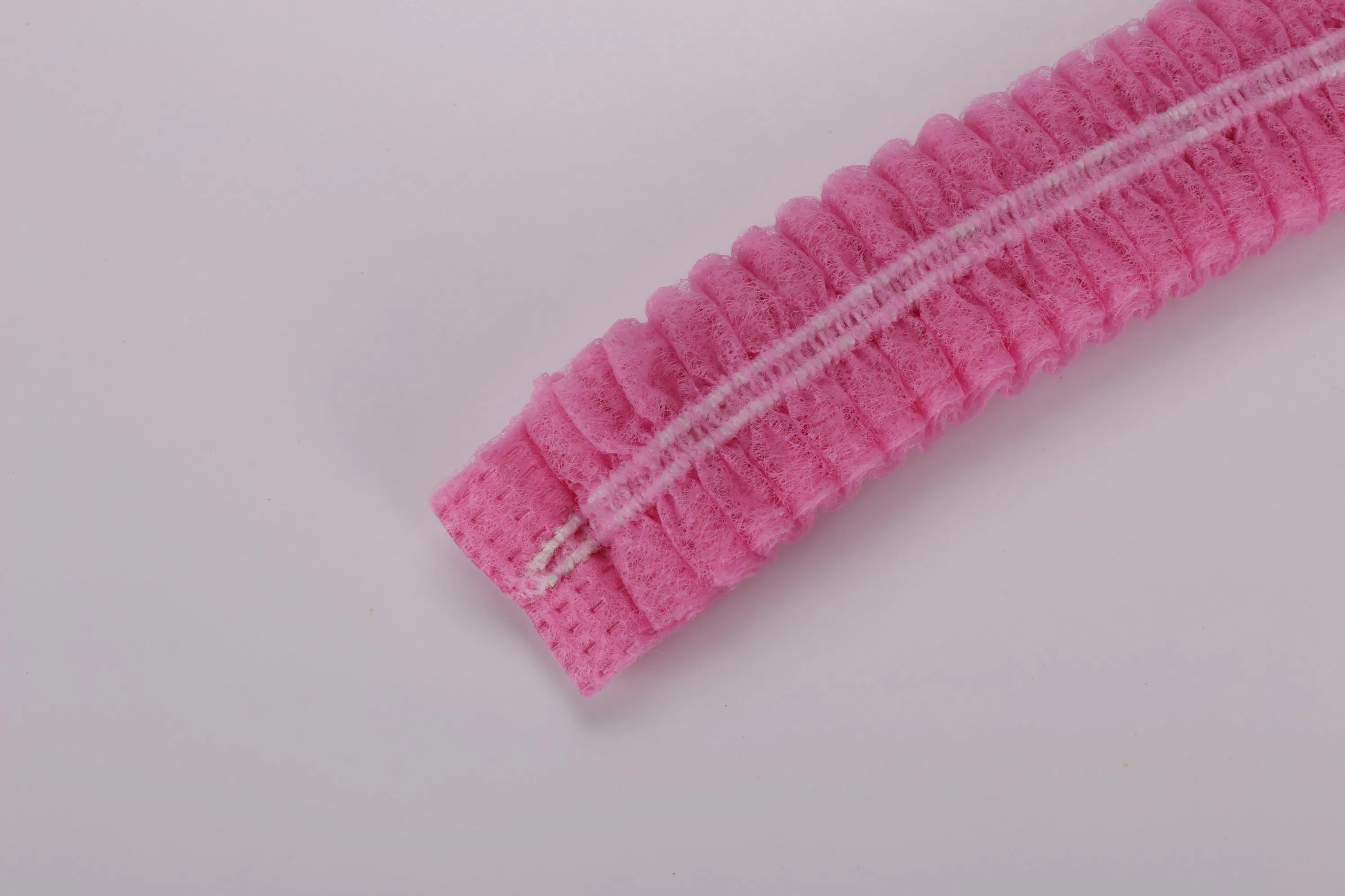 PP Eco-Friendly Disposable CIP Cap Colorful Dust Proof Hair Net Disposable Clip Caps