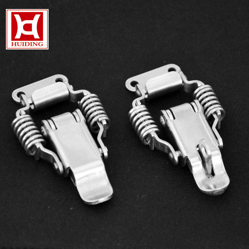 Premium Stainless Steel Spring Toggle Latch for Hardware Cabinets