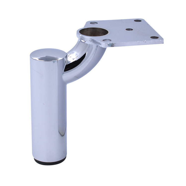 Furniture Accessories Table Base Cabinet Office Chair Parts Custom Chrome Iron Metal Sofa Legs