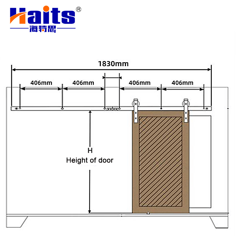 Furniture Fittings Sliding Barn Door Accessories Barn Door Hardware Manufacturers