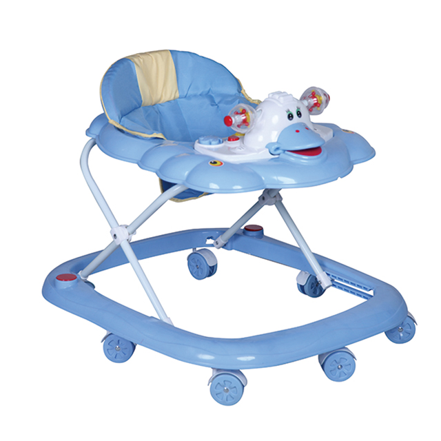 Factory Wholesale Cheap Price Simple Rubber Wheel Style Baby Walker