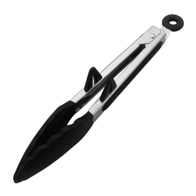 Silicone Kitchen Tongs for Cooking 9-Inch Serving Tongs with Silicone Tips