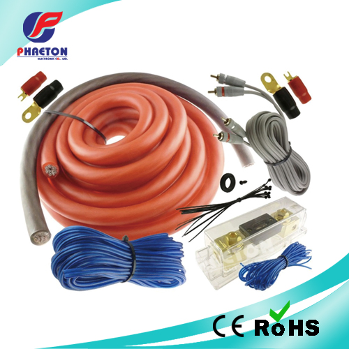 Автомобильный комплект кабелей для аудиосистемы и сабвуфера