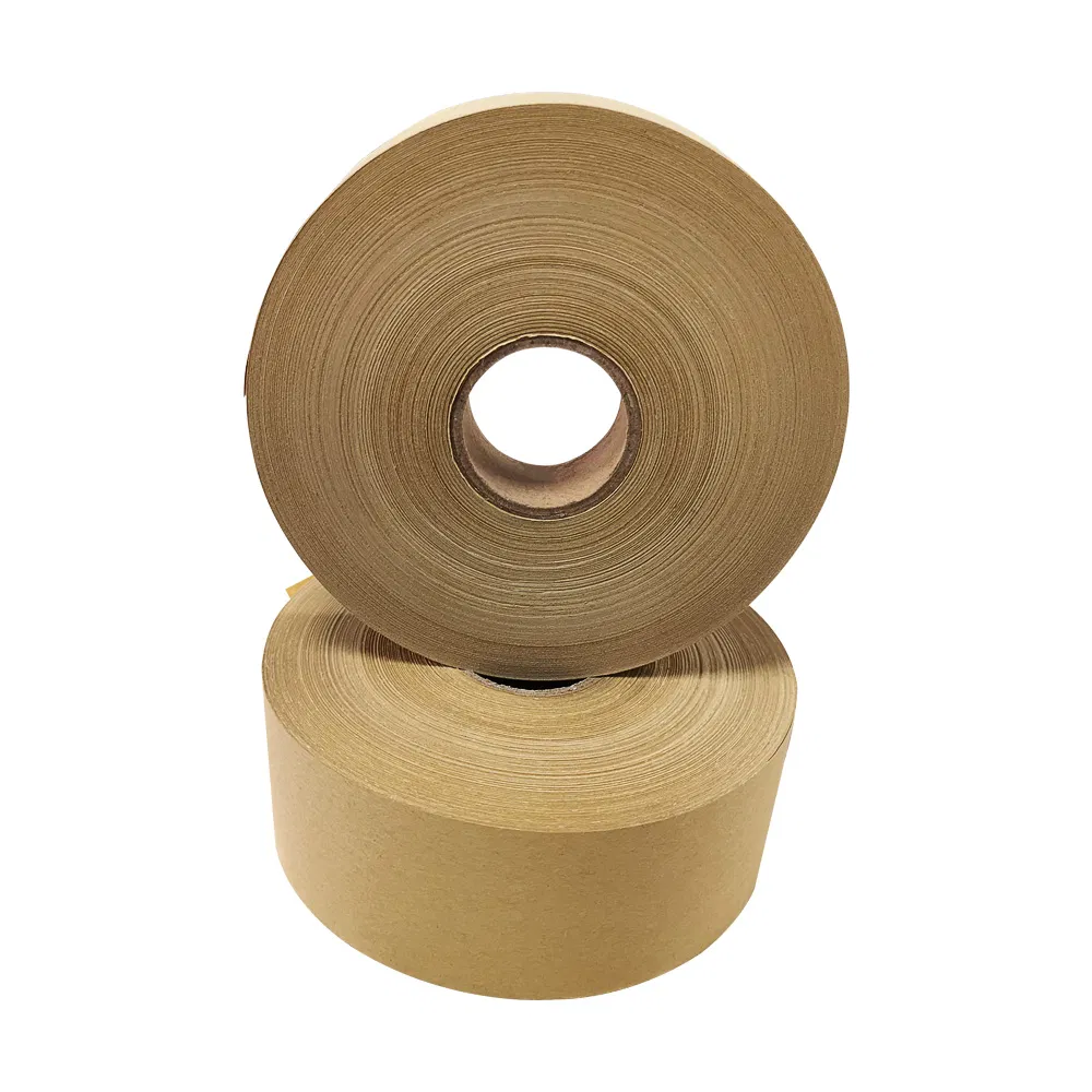 Imported Wood Pulp Raw Materials No Logo Writable Kraft Paper Tape