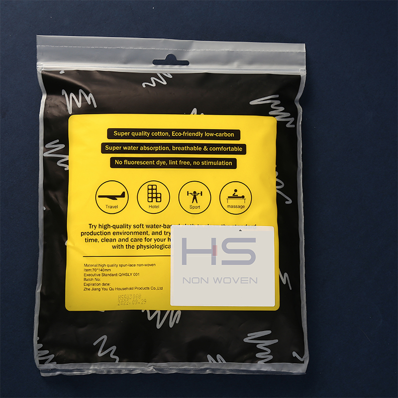 Super Soft Hotel Bath Towel Spunlace Nonwoven Dry Hair Towel