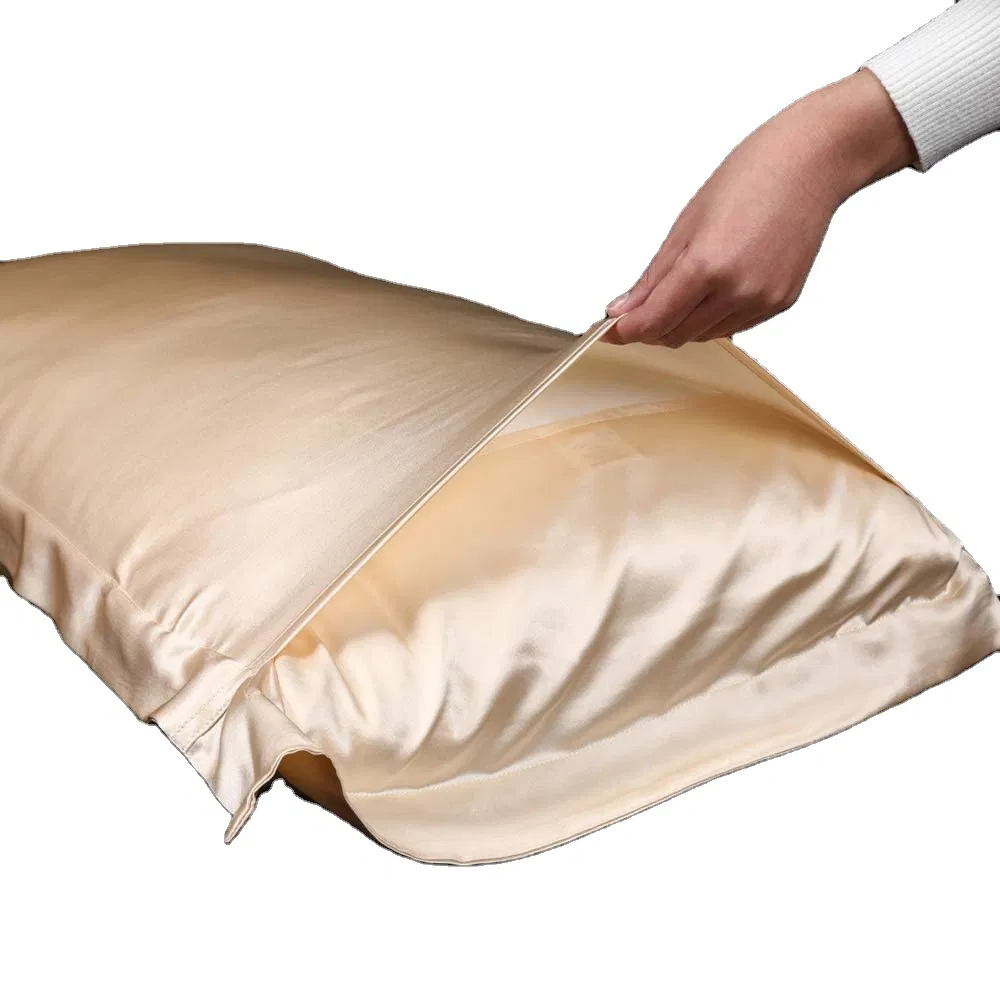 Wholesale Organic Envelop or Hidden Zipper Style Soft Breathable Silk Pillow Cover 100% Mulberry Silk Pillow Case