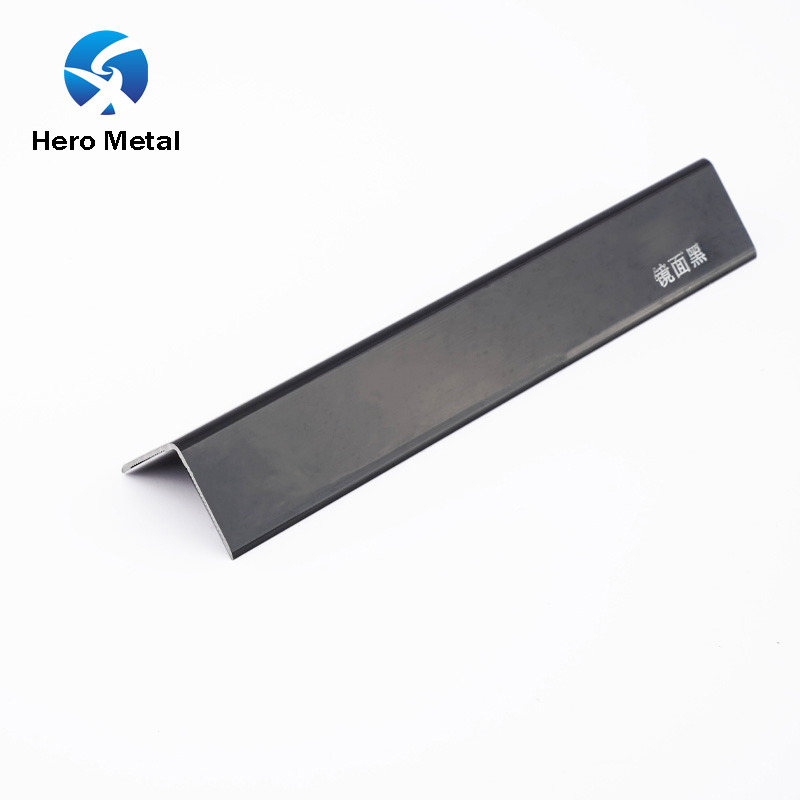 Customized Table Cover Cabinet Molding Shower Ceramic Banding Window Trim 2.7m Hero Metal 1.2mm Bevelled Edge Tiles L Shape Strip
