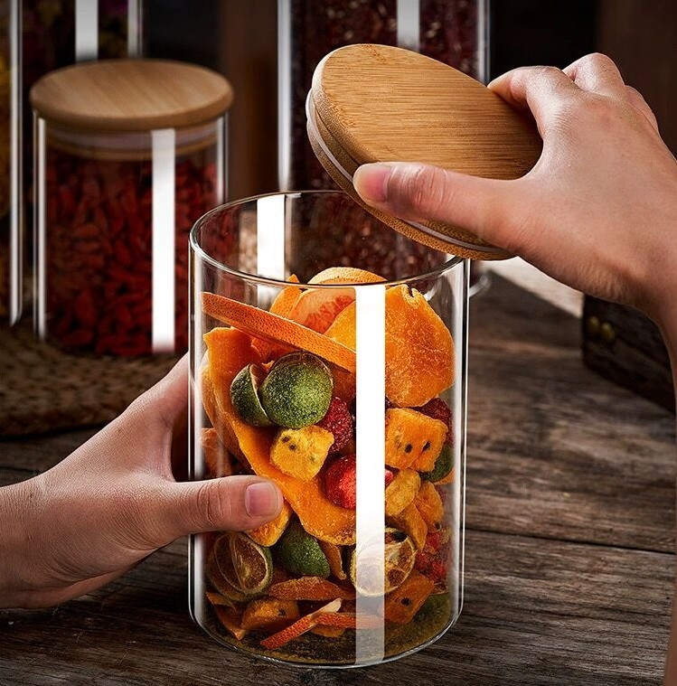 Банка для хранения из боросиликатного стекла