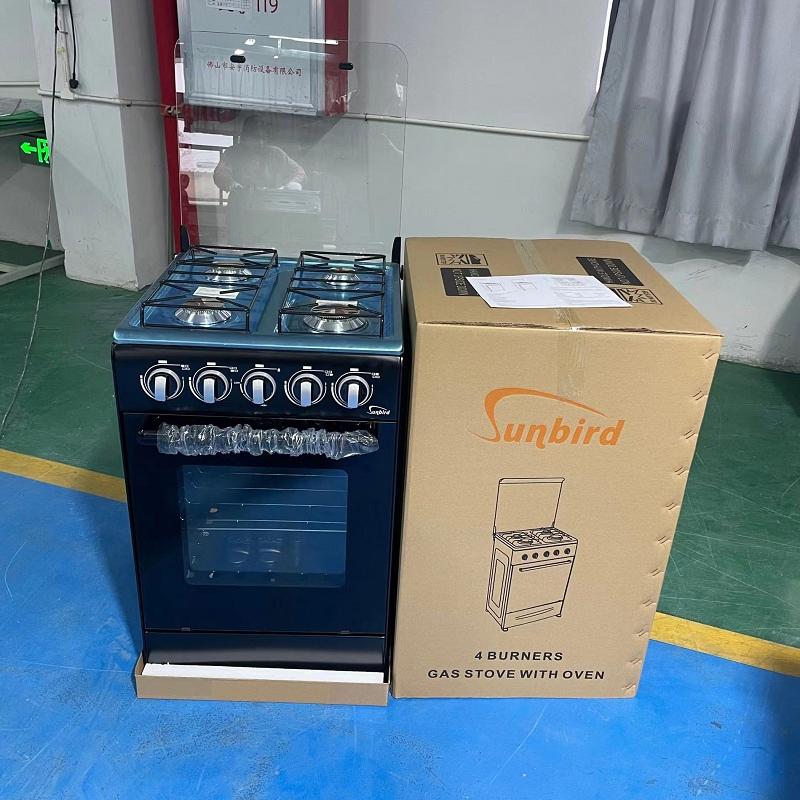 4 Burner Gas Free Standing Cooker with Oven