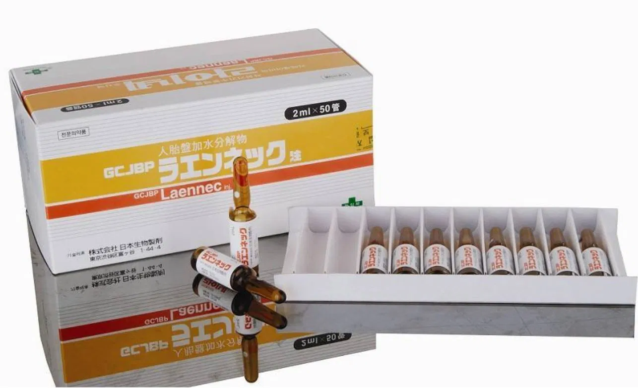 Japan Jbp Manufactured Hgf Human Placenta Laennec 50amg Laennec Ethical Drug Unique Technologies for Damaged Liver