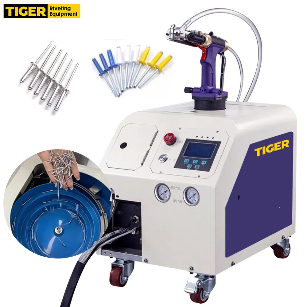 Automatic Nail-Pulling Machine Feeding Riveter Blind Auto Rivet Tool Rivet Gun