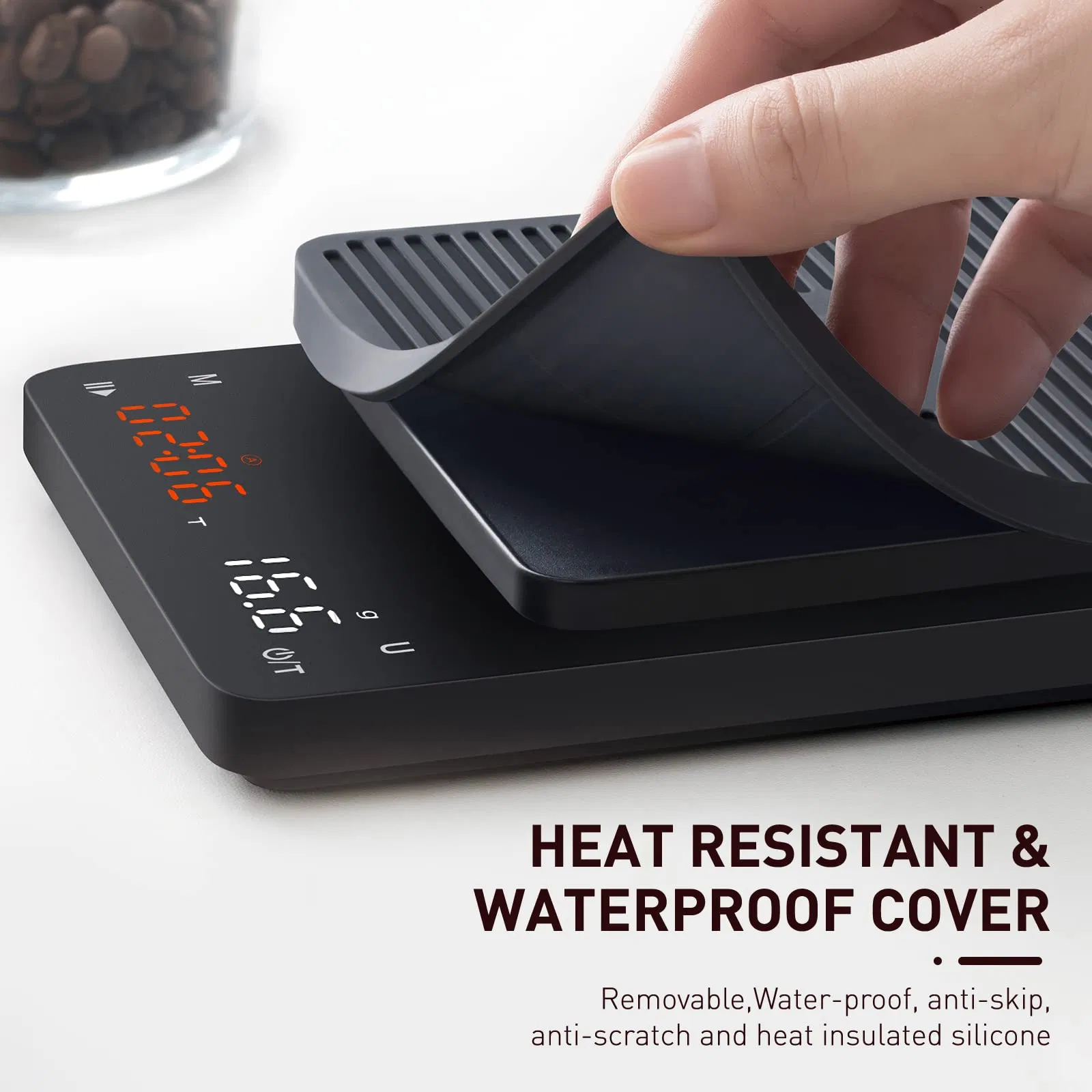 Высокоточные кухонные весы с таймером для кофе и еды