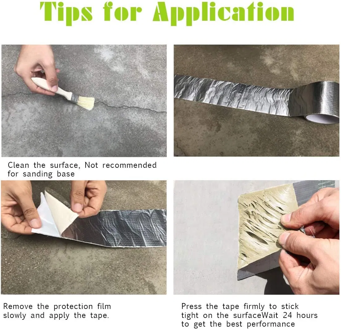 High Quality Leakage PVC Repair Tape Waterproof Acrylic Silicon Rubber Waterproof Tape