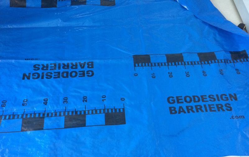 Waterproof Blue PE Tarpaulin in Rolls Use for Tent