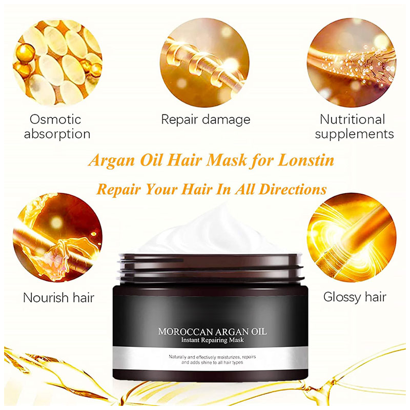 Ultimate Repair Organic Keratin Hair Mask with Argan Oil