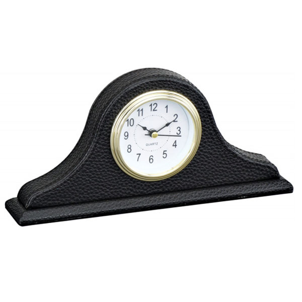 Luxury Hotel Products PU Leather Alarm Clock Hotel Amenities