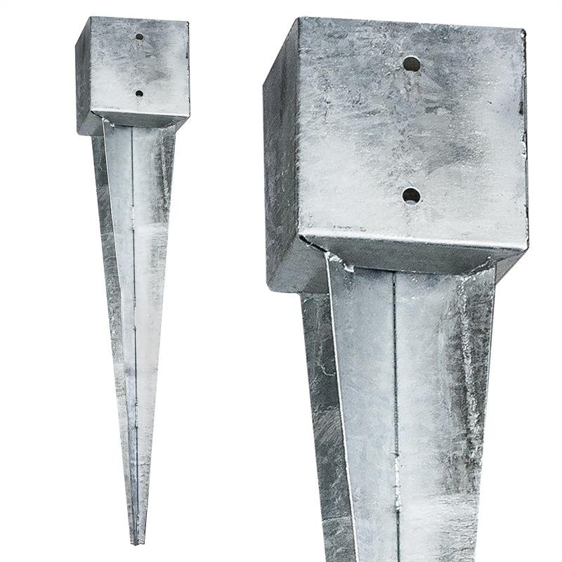 Якорь наземный квадратный Besto 81x81x900 мм