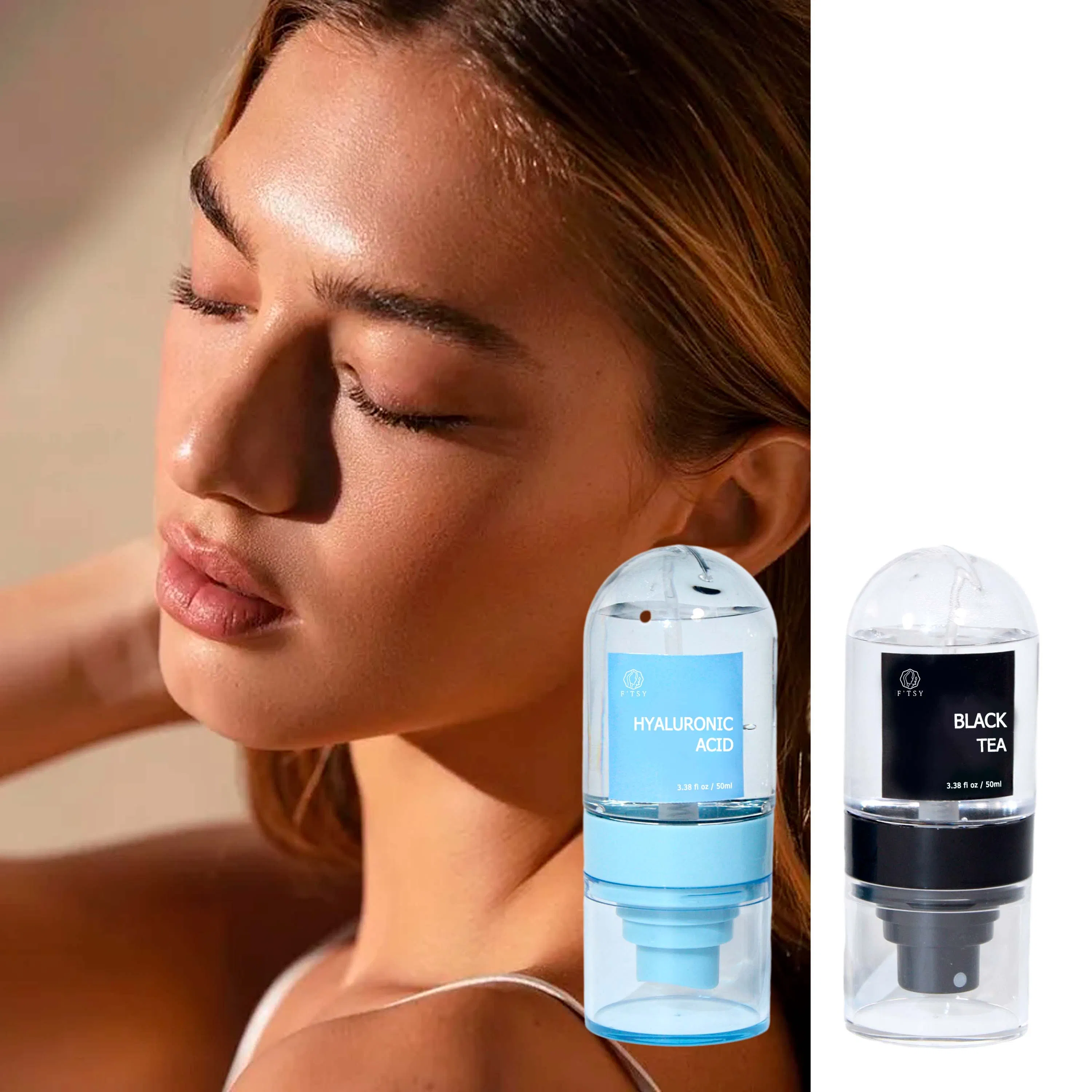 Directly Factory Skincare Vegan Organic Natural Matte Moisturizing Easy to Dry Face Makeup Setting Mist Spray