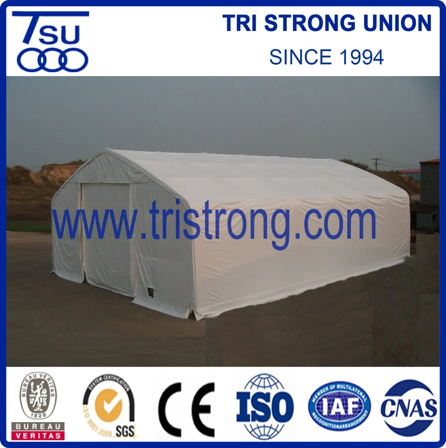 Large Carport, Animal Tent, Garage, Warehouse, Trussed Frame Shelter (TSU-4060/TSU-4070)
