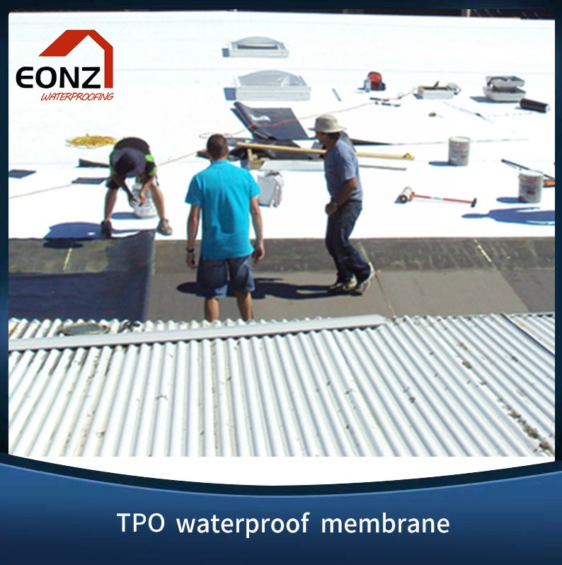 Welding Polymer Roofing Tpo Waterproof Membrane