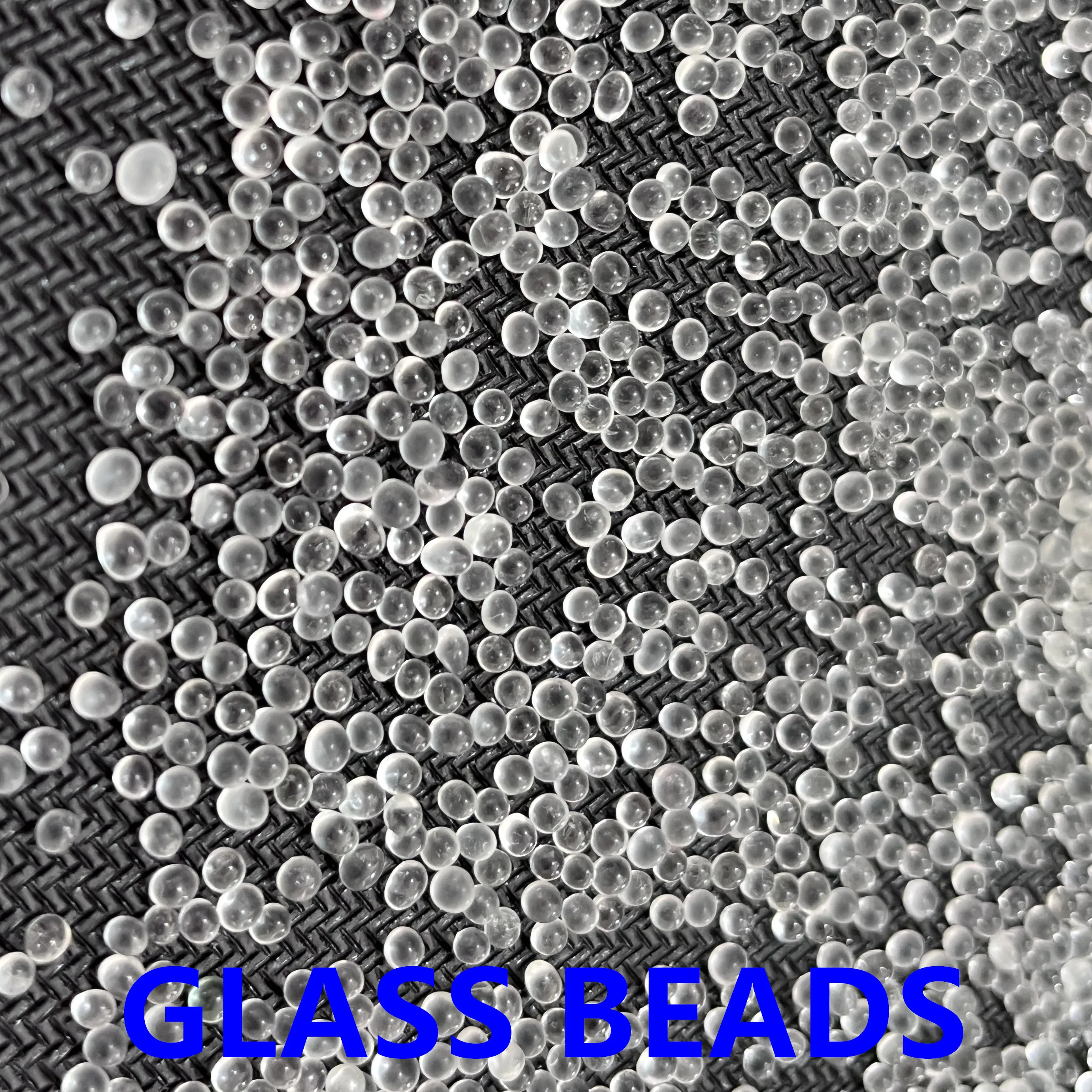 Стеклянные гранулы для пескоструйной обработки и полировки