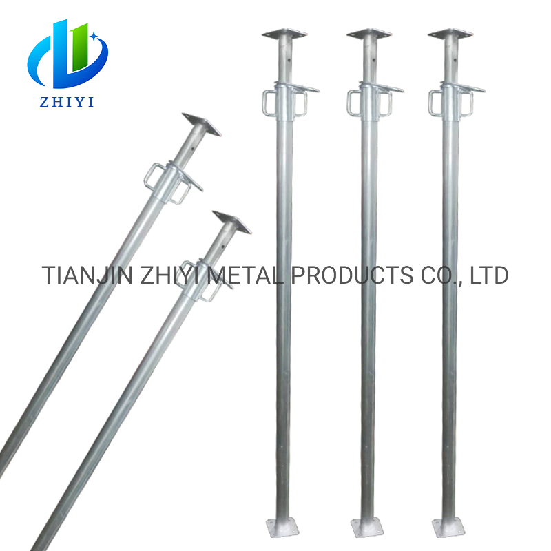 Spanish Etais Metallique Scaffold Jack Nut Concrete Steel Support Push Pull Telescopic Post Shore Scaffolding Jack Concrete Prop