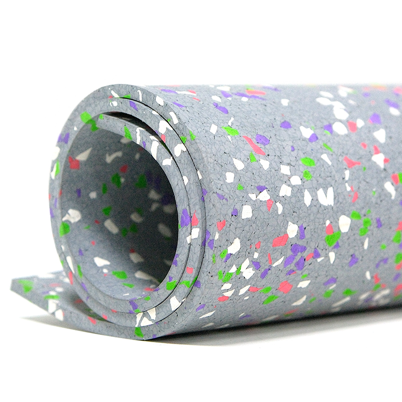 High Quality Rubber Flooring Colorful Gym Flooring Fitness Black Rubber Roll