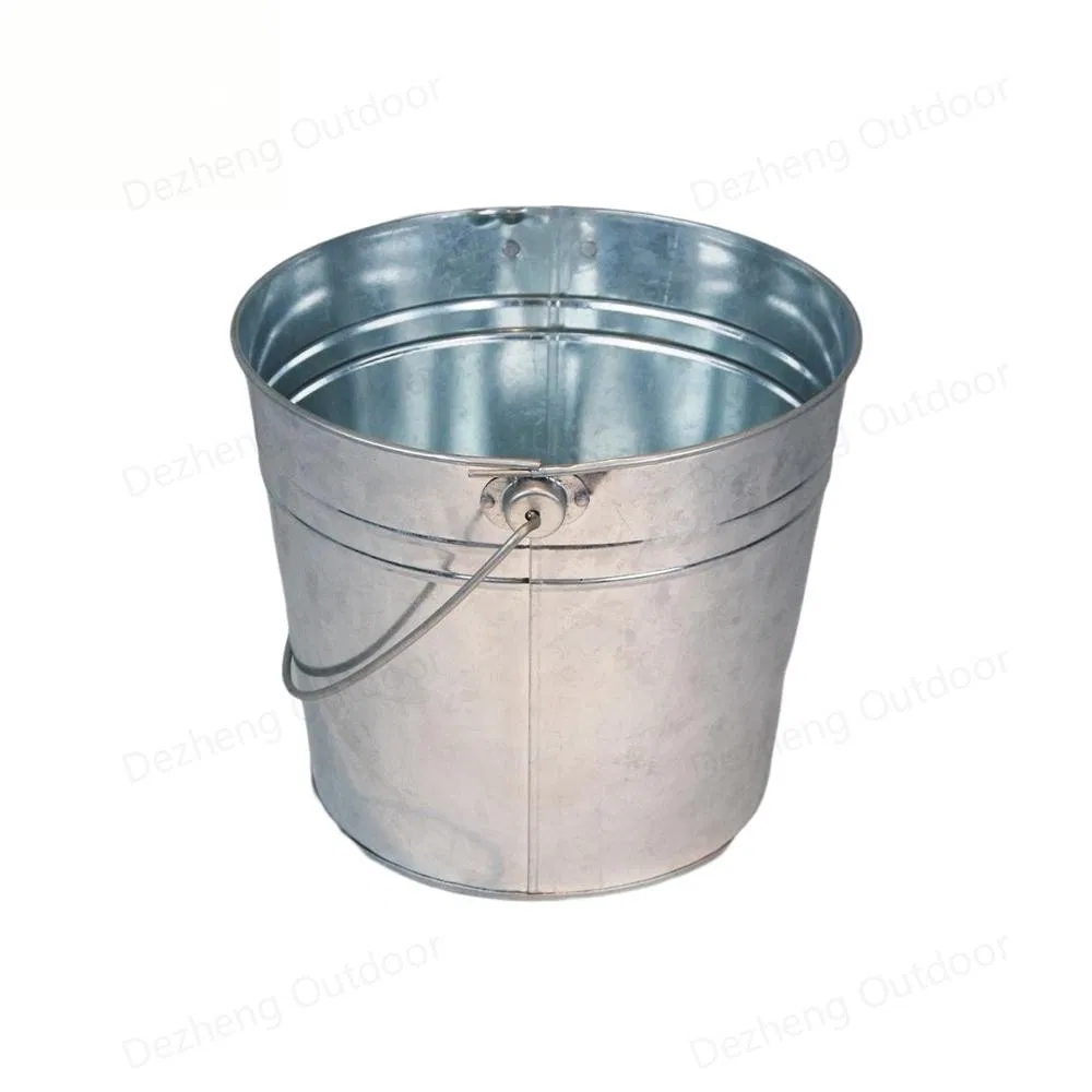 Stackable Garden Flower Pot Metal Outdoor Planter