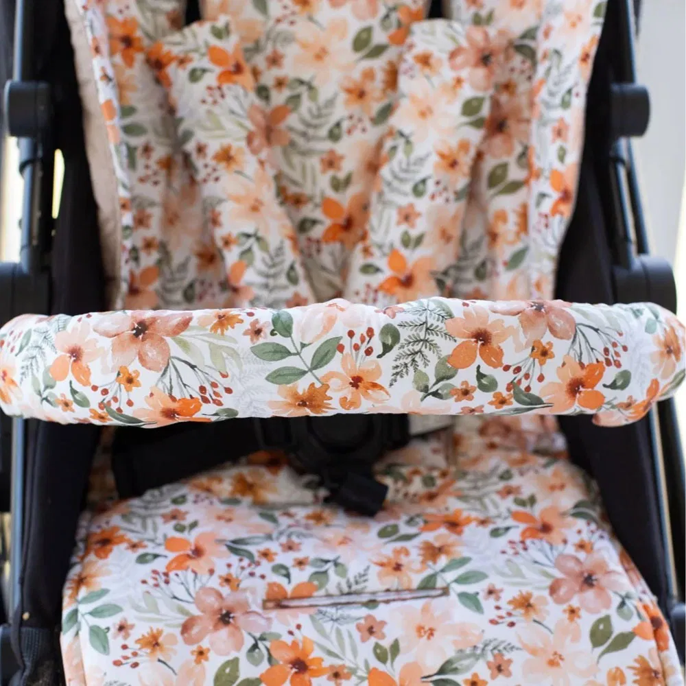 Hypoallergenic Soft Comfortable Durable Washable for Toddler Carriage Child Seat Cushion Cover