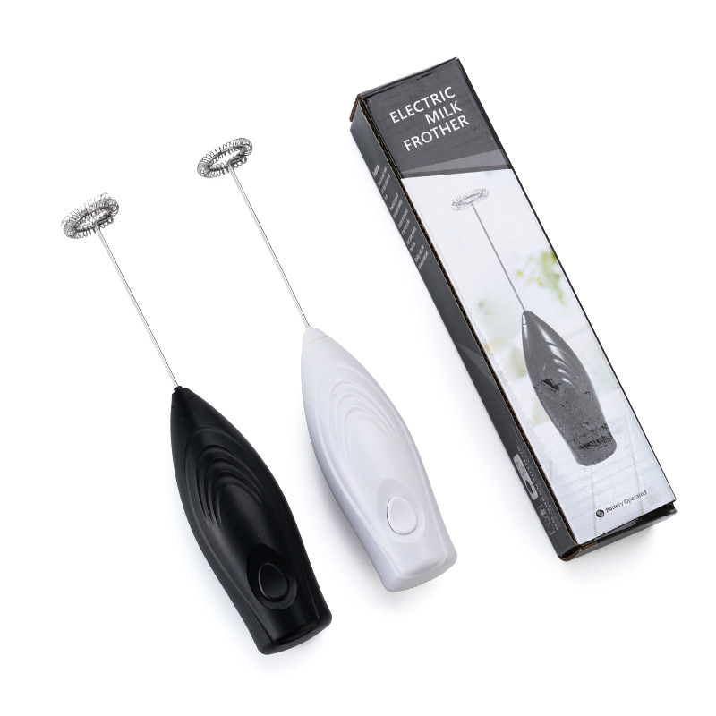 Custom Logo Ultra Fast Handheld Electric Whisk Drink Mixer Kitchen Milk Frother Form Maker for Coffee Kitchen Gadget
