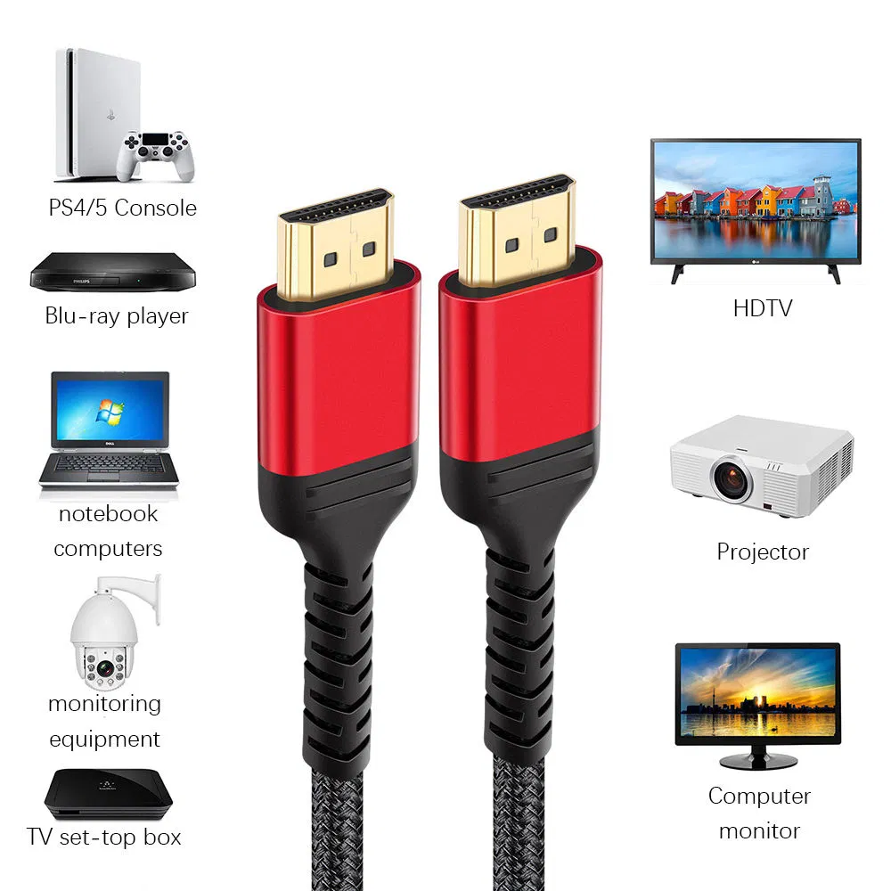 HDMI-кабель 4K 60Hz High-Speed 2.0, золотое покрытие