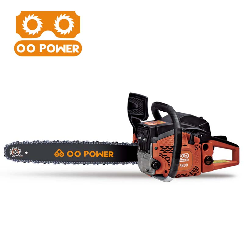 Oo Power 58cc Gasoline Chain Saw Petrol Chainsaw Wood Cutting Machine Motosierra